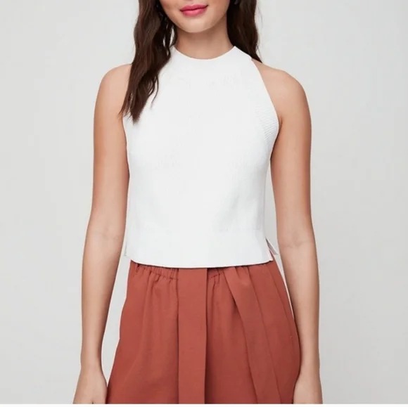 Aritzia Wilfred Knit Crevier Halter Top Small - Picture 3 of 11